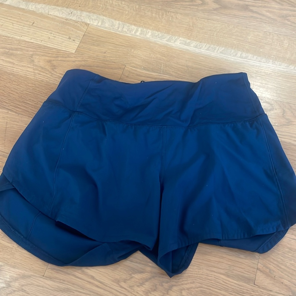 lululemon highwaisted running shorts